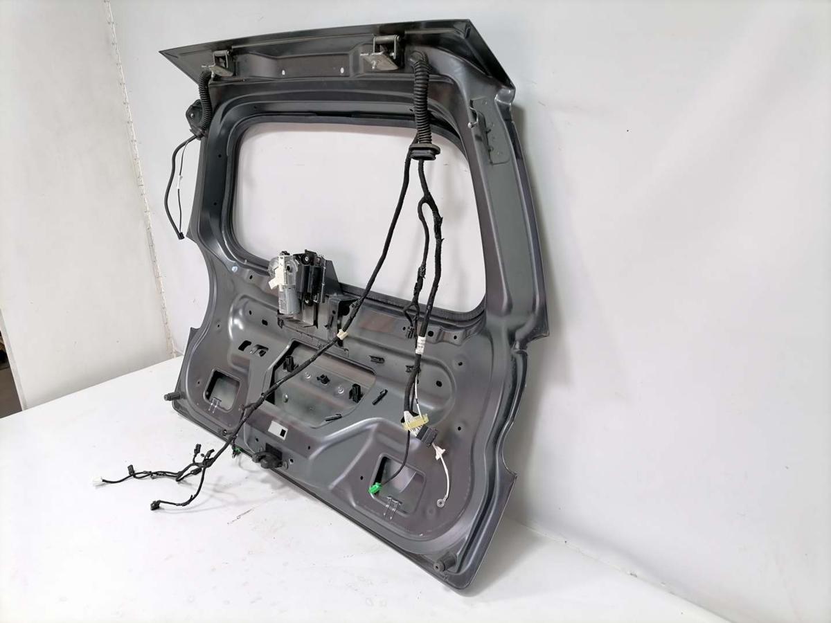 Peugeot 207SW original Heckklappe ohne Heckscheibe KTP Grau Shark Bj.2008